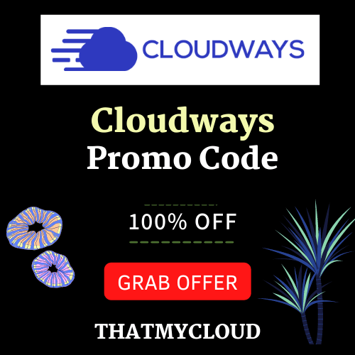 Cloudways promo code THATMY30 for 30 percent off